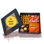 Arreglo de dulces de chocolates ideal para regalar y para compartir