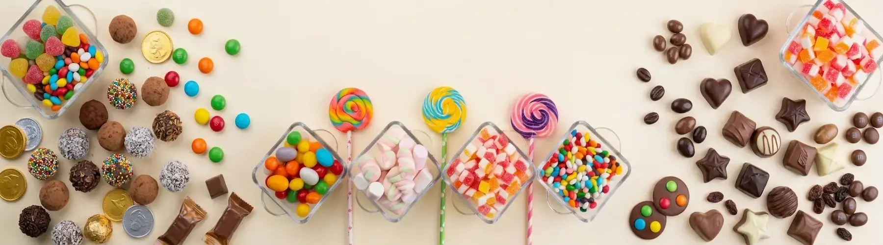 Dulcería con gran variedad de dulces para toda ocasión