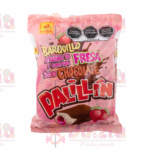Palillin relleno de fresa y cobertura de chocolate c/40 pz
