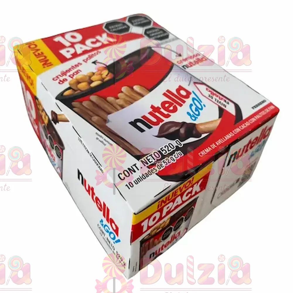 Nutella & GO c/10 pz de 52 gr