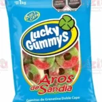 Lucky Gummys Aros de Sandia