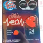 Paleta Corazón Neón
