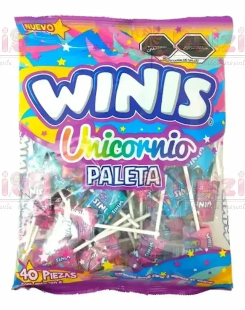 Paleta Winis Unicornio